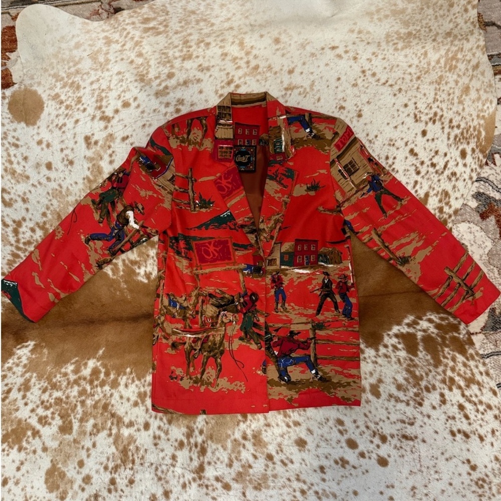 Circle T Vintage Western Blazer